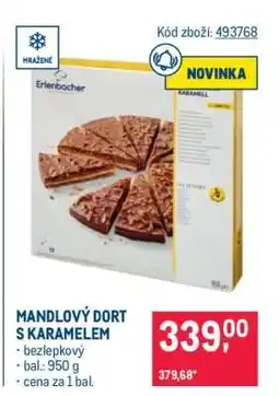 Makro MANDLOVÝ DORT S KARAMELEM nabídka