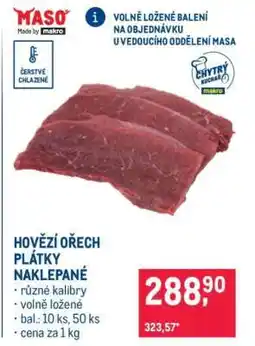 Makro HOVĚZÍ OŘECH PLÁTKY NAKLEPANÉ nabídka