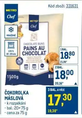 Makro Čokorolka máslová nabídka