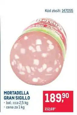 Makro MORTADELLA GRAN SIGILLO nabídka
