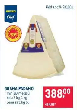Makro Grana Padano nabídka