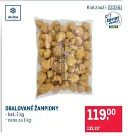 Makro Obalované žampiony nabídka