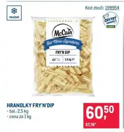 Makro HRANOLKY FRY’N DIP nabídka