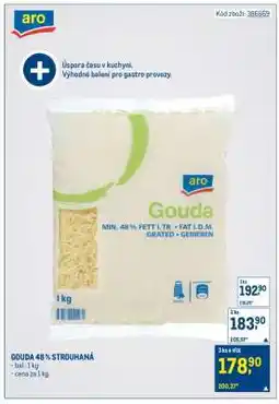Makro GOUDA 48 % STROUHANÁ nabídka