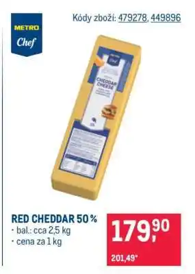 Makro Red Cheddar 50 % nabídka