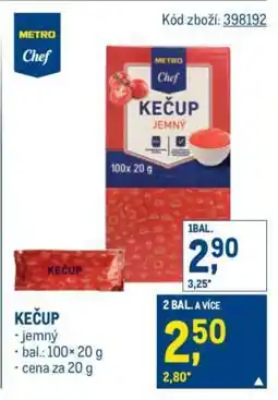 Makro Kečup nabídka