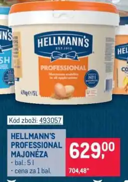 Makro HELLMANN'S PROFESSIONAL MAJONÉZA nabídka