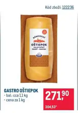 Makro GASTRO OŠTIEPOK nabídka