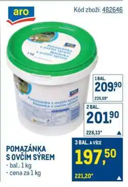 Makro POMAZÁNKA S OVČÍM SÝREM nabídka