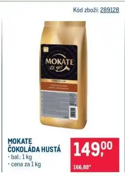 Makro Mokate čokoláda hustá nabídka