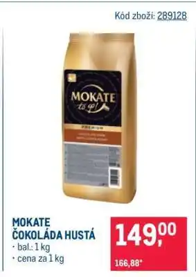 Makro Mokate čokoláda hustá nabídka