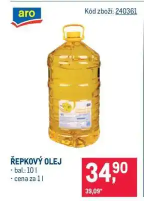 Makro Řepkový olej nabídka