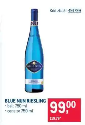 Makro BLUE NUN RIESLING nabídka