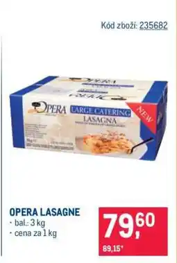 Makro OPERA LASAGNE nabídka