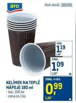 Makro Kelímek na teplé nápoje 180 ml nabídka