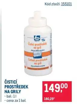 Makro ČISTIČ PROSTŘEDEK NA GRILY nabídka