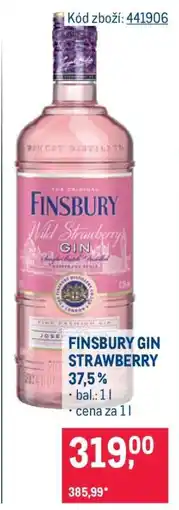 Makro FINSBURY GIN STRAWBERRY nabídka