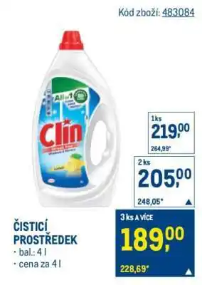 Makro Čisticí prostředek nabídka
