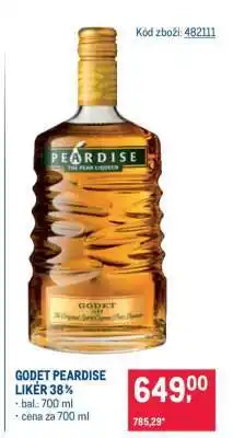Makro GODET PEARDISE LIKÉR 38 % nabídka