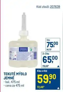Makro TEKUTÉ MÝDLO JEMNÉ nabídka