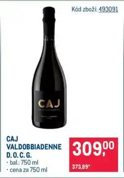 Makro CAJ VALDOBBIADENNE D.O.C. G nabídka