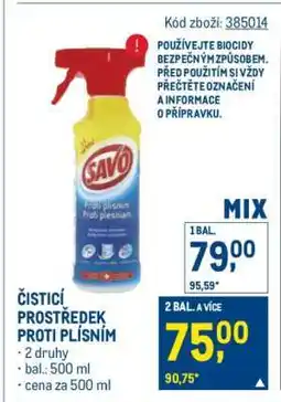 Makro ČISTIČ PROSTŘEDEK PROTI PLÍSNÍM nabídka