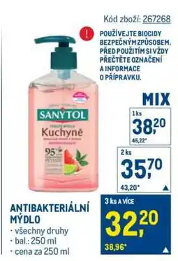 Makro Antibakteriální mýdlo nabídka
