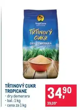Makro TŘTINOVÝ CUKR TROPICANE nabídka