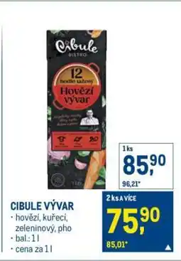 Makro Cibule Vývar nabídka