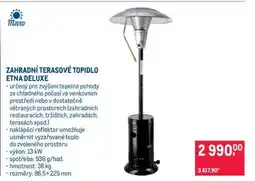 Makro Zahradní terasové topidlo Etna Deluxe nabídka