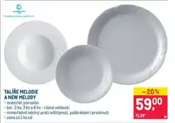 Makro TALÍŘE MELODIE A NEW MELODY nabídka