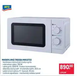 Makro MIKROVLNNÁ TROUBA MW10720 nabídka