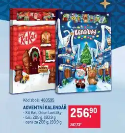 Makro ADVENTNÍ KALENDÁŘ nabídka