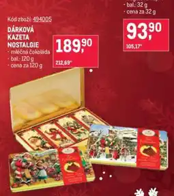 Makro DÁRKOVÁ KAZETA NOSTALGIE nabídka