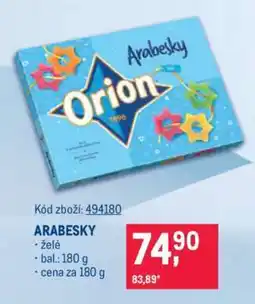 Makro Arabesky nabídka