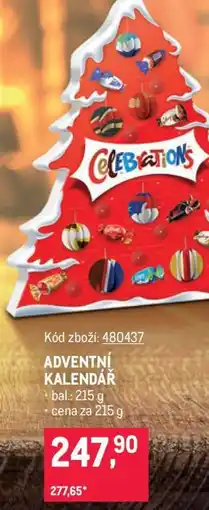 Makro ADVENTNÍ KALENDÁŘ nabídka