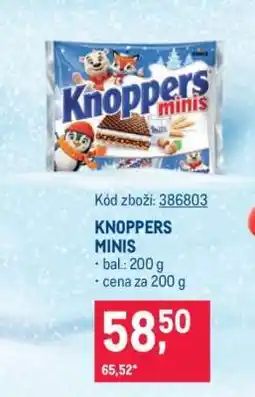 Makro Knoppers minis nabídka