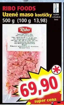 Norma RIBO FOODS Uzené maso kostičky nabídka