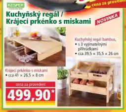 Norma Kuchyňský regál / Krájecí prkénko s miskami nabídka