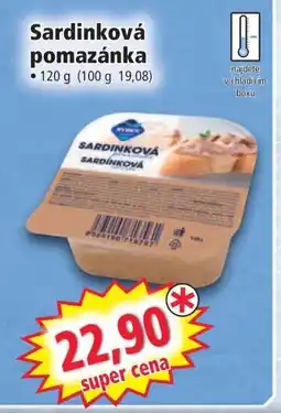 Norma Sardinková pomazánka nabídka