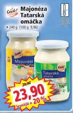 Norma Majonéza, Tatarská omáčka nabídka