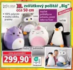 Norma XL zvířátkový polštář „Big“ nabídka
