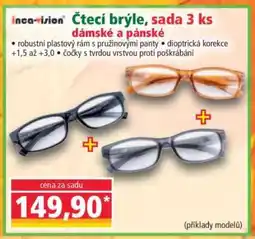 Norma Čtecí brýle, sada 3 ks nabídka