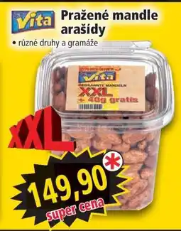 Norma Pražené mandle / arašídy nabídka