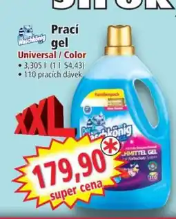 Norma Prací gel universal / color nabídka
