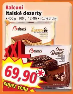 Norma Balconi Italské dezerty nabídka