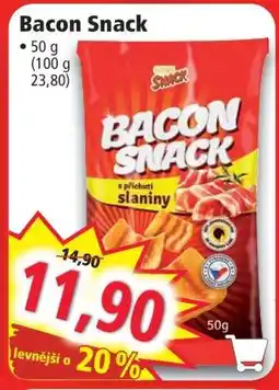 Norma Bacon Snack nabídka
