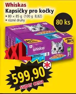 Norma Whiskas kapsičky pro kočky nabídka