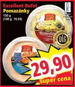 Norma Excellent Bufet Pomazánky nabídka