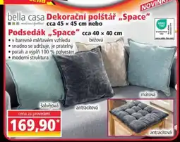 Norma Dekorační polštář „Space“ nebo Podsedák „Space“ nabídka
